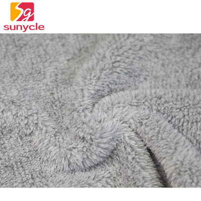 Vải nhung Shu nhuộm mềm được dệt Jacquard thoải mái Màu rắn