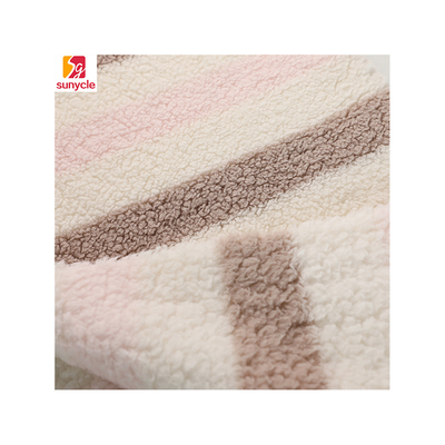 Vải nhung lông cừu sang trọng đan 220gsm cho ghế sofa