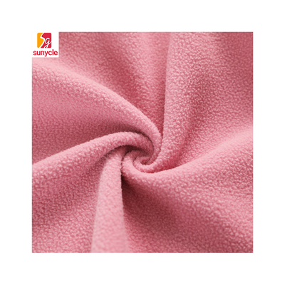 100% Polyester Micro Polar Fleece Vải mềm In chống tĩnh điện