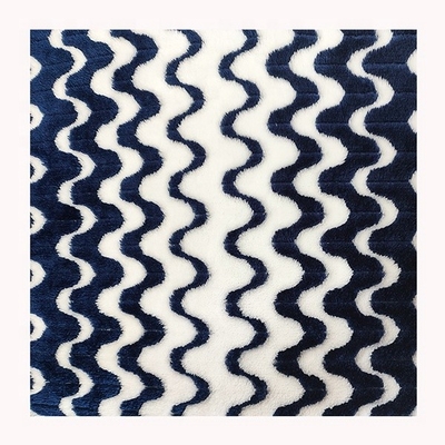 Cationic Jacquard Flannel Fleece Vải 260gsm cho Chăn ấm Trang chủ Dệt may