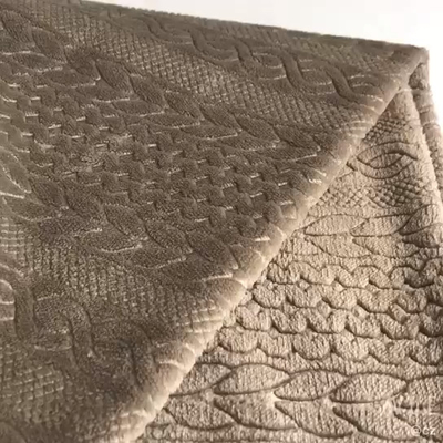 Vải nỉ bích nổi một mặt 100% Polyester