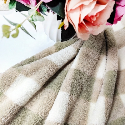 Vải Shu Velveteen kẻ sọc in 100% Polyester 280gsm