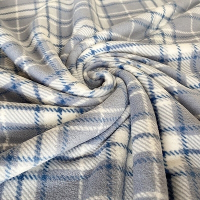 Polyester cổ điển kẻ sọc in vải siêu mềm cho giày quần áo Kẹp gối