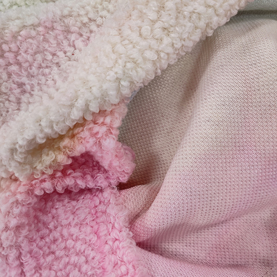 Buộc thuốc nhuộm Sherpa Vải nỉ 280 Gsm 100% Polyester đầy màu sắc cho áo choàng