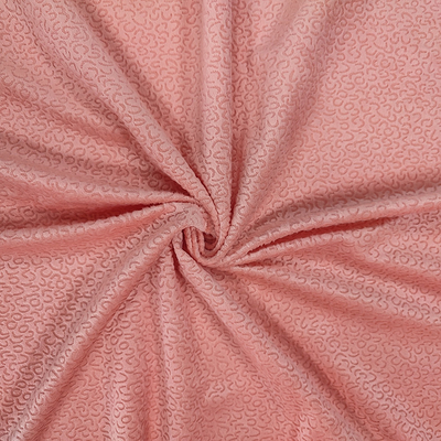 100% Polyester Vải nhung siêu mềm mại Màu ghi Ban ngày