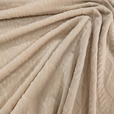 Vải siêu mềm có thể tùy chỉnh Nhung cắt vải đặc biệt 100% Polyester dệt tại nhà