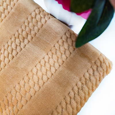Vải nỉ Jacquard Flannel thời trang 320 Gsm 150D cho đồ ngủ