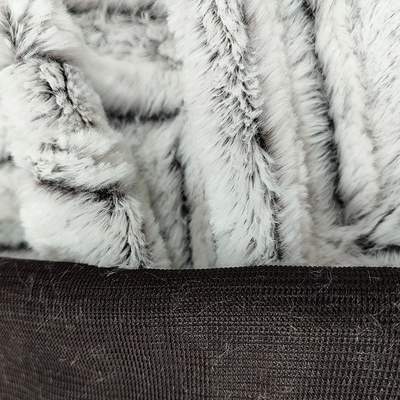 Chải lông giả vải 100% Polyester sợi dọc dệt kim PV Fleece