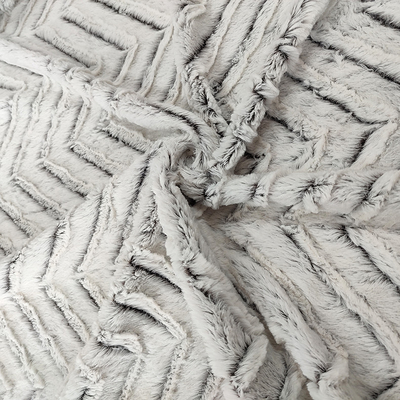 Chải lông giả vải 100% Polyester sợi dọc dệt kim PV Fleece