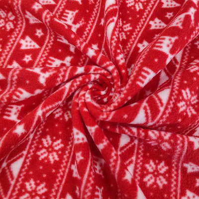 Áo khoác tùy chỉnh Polar Fleece Vải 100D được in