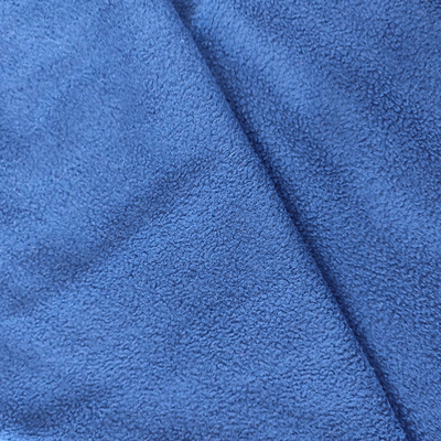 100% Polyester Micro Fleece Fabric 340GSM với nhiều màu sắc 60 inch