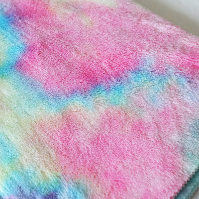 Vải Faux Fluffy Fur chống tĩnh điện 288F với khả năng chống mài mòn cao