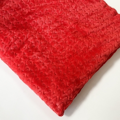 340gsm 100 Polyester Vải nỉ Chăn ga gối Giày