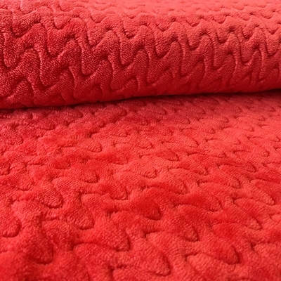 340gsm 100 Polyester Vải nỉ Chăn ga gối Giày