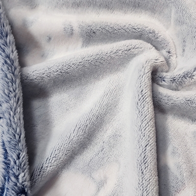 100% Polyester Flannel Fleece Vải 150D 350gsm cho Chăn ấm
