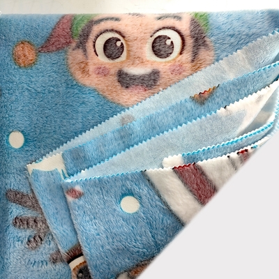 100% Polyester Flannel Fleece vải