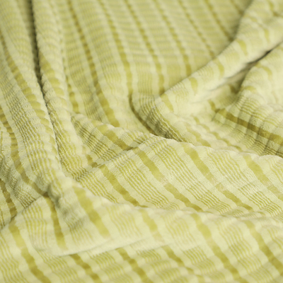 Cationic Sheared Flannel Fleece vải 280gsm 150D cho chăn đồ chơi Pyjama