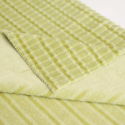 Cationic Sheared Flannel Fleece vải 280gsm 150D cho chăn đồ chơi Pyjama