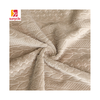 Vải nỉ bích nổi một mặt 100% Polyester