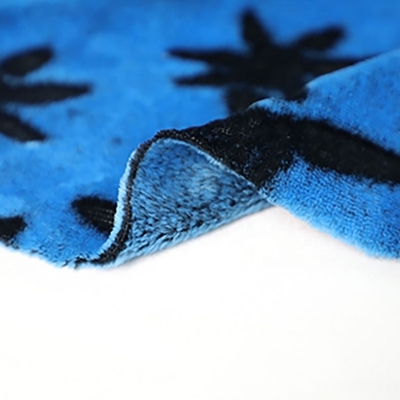 Double Side Flannel Fleece Vải mềm in Sheared cho Bộ đồ giường Chăn ngủ