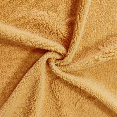 100% Polyester Sherpa Fleece vải