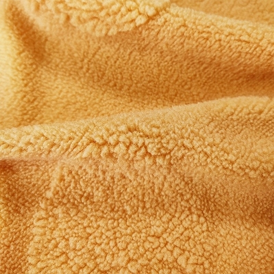 100% Polyester Sherpa Fleece vải