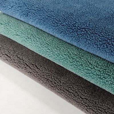 Vải nỉ màu Polyester Sherpa 490gsm cho Túi đựng gối