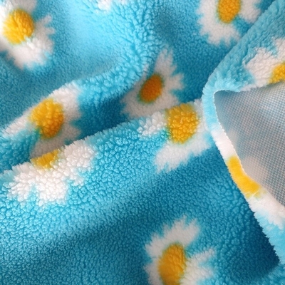 Sunflower 370gsm in Sherpa Fleece cho túi bọc sofa gối