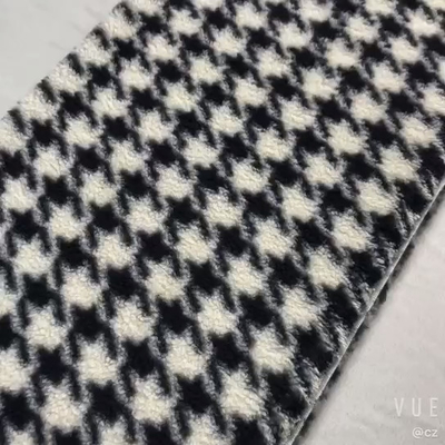 Vải nỉ Sherpa có hoa văn in 300gsm 150D cho chăn