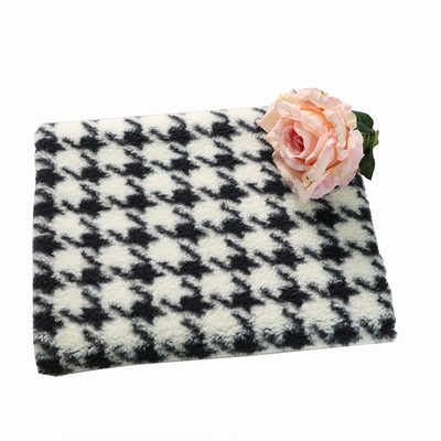 Vải nỉ Sherpa có hoa văn in 300gsm 150D cho chăn