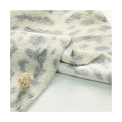 100% Polyester In Sherpa Fleece Vải 150D 288F 300gsm cho Túi Ghế Pijams