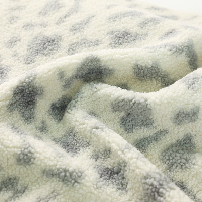 100% Polyester In Sherpa Fleece Vải 150D 288F 300gsm cho Túi Ghế Pijams