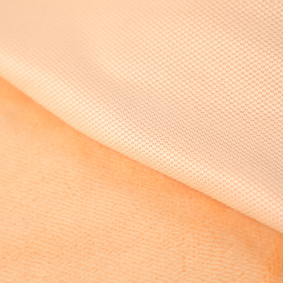 Màu cam rắn một mặt Shu Velveteen Vải 150gsm Ngắn sang trọng cho bọc sofa gối
