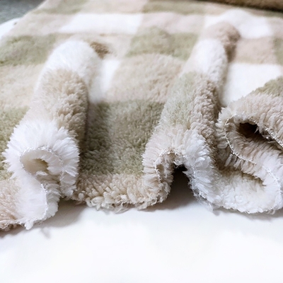 Vải Shu Velveteen kẻ sọc in 100% Polyester 280gsm