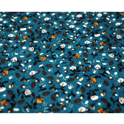 Phim hoạt hình Hoa vải nhung Hàn Quốc 150gsm 75D 72F