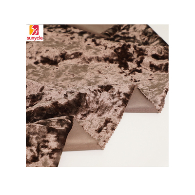 260gsm Vải bọc nhung nghiền 75D 72F 100% Polyester