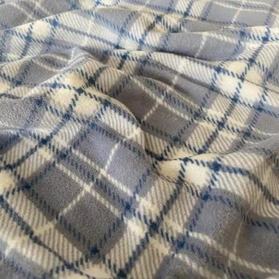 Polyester cổ điển kẻ sọc in vải siêu mềm cho giày quần áo Kẹp gối