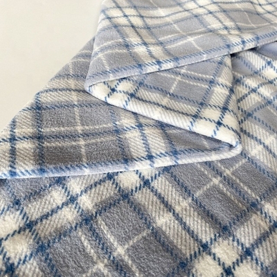 Polyester cổ điển kẻ sọc in vải siêu mềm cho giày quần áo Kẹp gối