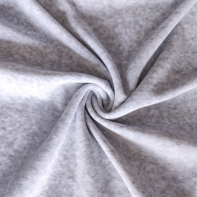 240gsm Velour Vải nhung CVC80 CVC20 trơn 32S 100D