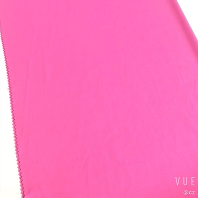 Áo thun dệt kim đơn vải cotton 100gsm màu hồng trơn