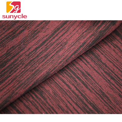Vải cotton 100 cotton đơn màu đỏ và đen 180gsm cho quần áo tay ngắn