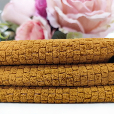 Jacquard 150gsm Micro Fleece Vải 100% Polyester