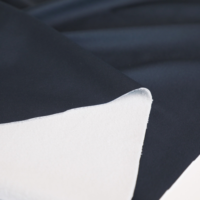 Vải dệt thoi trang chủ màu đen và trắng ngoại quan 288F Jacquard Micro Polar Fleece